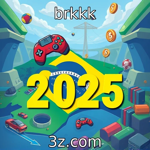 brkkk - Crescimento do mercado de jogos no Brasil em 2025
